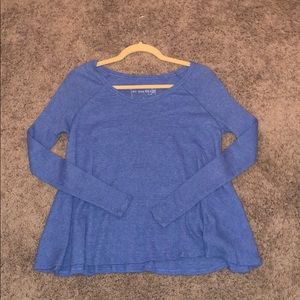 Free People long sleeve thermal tee